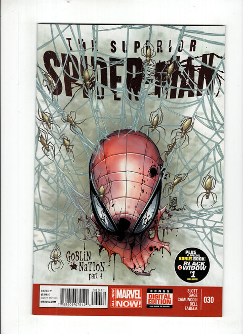 Superior Spider-Man, Vol. 1 #30 (Cvr A) (2014) Giuseppe Camuncoli A Giuseppe Camuncoli Buy & Sell Comics Online Comic Shop Toronto Canada