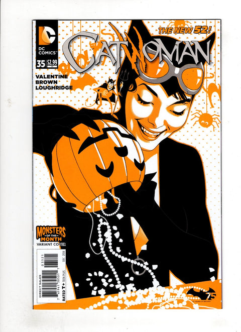 Catwoman, Vol. 4 #35 (Cvr B) (2014) Monsters of the Month Cover B Monsters of the Month Cover Buy & Sell Comics Online Comic Shop Toronto Canada
