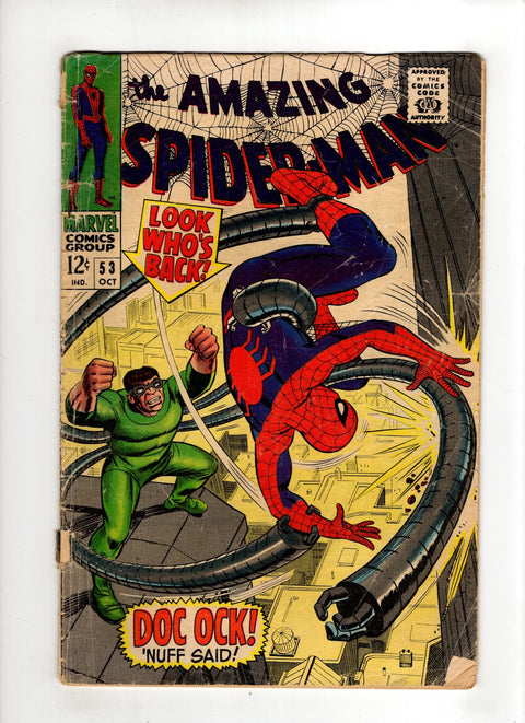 The Amazing Spider-Man, Vol. 1 #53 (1967) Buy & Sell Comics Online Comic Shop Toronto Canada