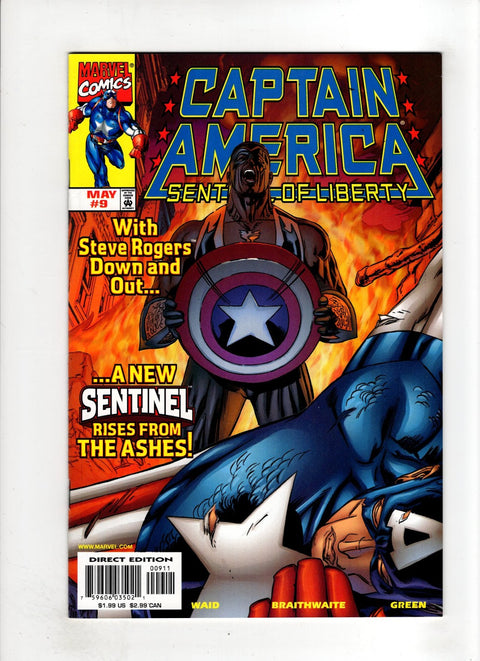 Captain America: Sentinel of Liberty, Vol. 1 #9 (1999) Buy & Sell Comics Online Comic Shop Toronto Canada