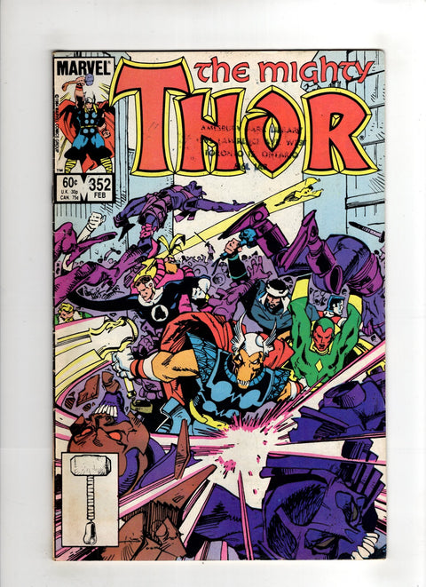 Thor, Vol. 1 #352 (1984) Stamp on cover Stamp on cover Buy & Sell Comics Online Comic Shop Toronto Canada