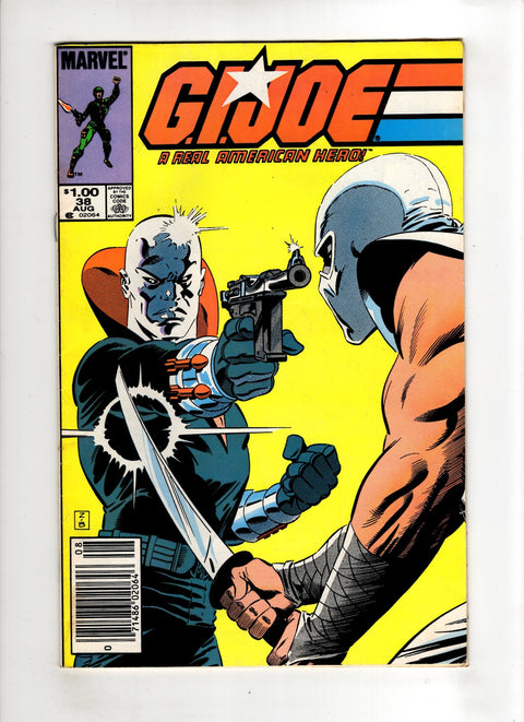 G.I. Joe: A Real American Hero (Marvel) #38 (1985) Newsstand Edition Newsstand Edition Buy & Sell Comics Online Comic Shop Toronto Canada