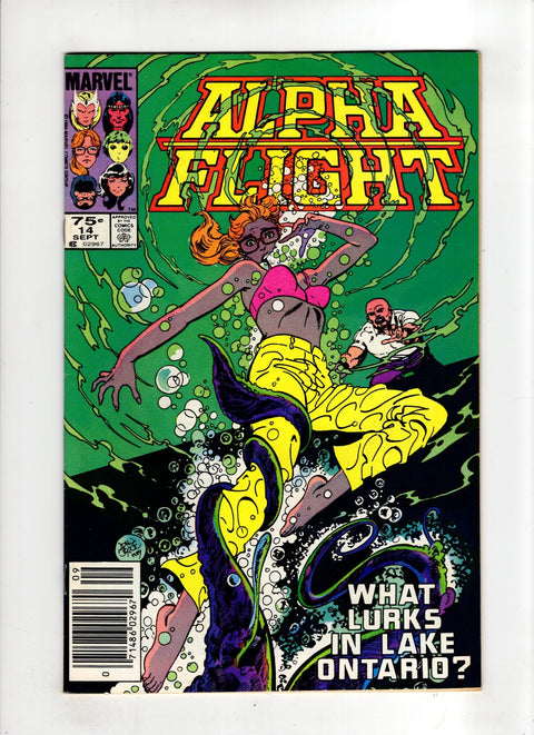 Alpha Flight, Vol. 1 #14 (1984) Canadian Price Variant Canadian Price Variant Buy & Sell Comics Online Comic Shop Toronto Canada