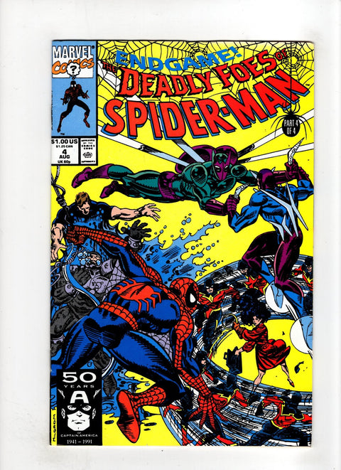 The Deadly Foes of Spider-Man #4 (Cvr A) (1991) A Buy & Sell Comics Online Comic Shop Toronto Canada