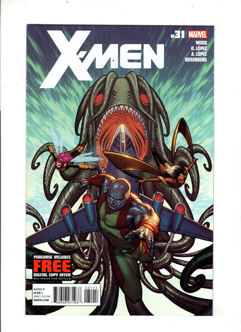 X-Men, Vol. 2 #31 (2012) Jorge Molina Jorge Molina Buy & Sell Comics Online Comic Shop Toronto Canada