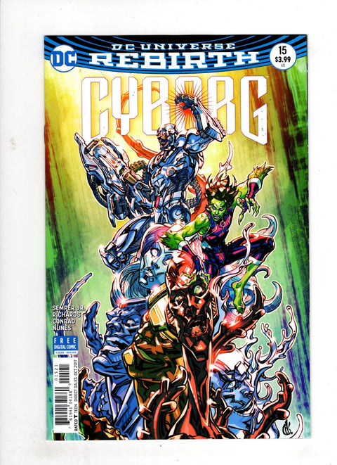 Cyborg, Vol. 2 #15 (Cvr B) (2017) Carlos D'Anda Variant B Carlos D'Anda Variant Buy & Sell Comics Online Comic Shop Toronto Canada