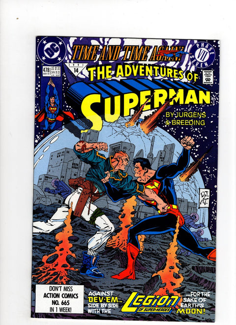 The Adventures of Superman, Vol. 1 #478 (1991) Buy & Sell Comics Online Comic Shop Toronto Canada
