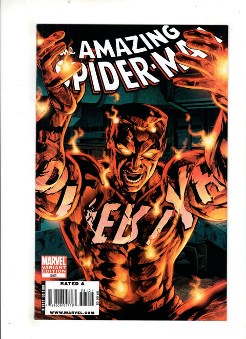 The Amazing Spider-Man, Vol. 2 #581 (Cvr B) (2008) Mike McKone Incentive (1:25) B Mike McKone Incentive (1:25) Buy & Sell Comics Online Comic Shop Toronto Canada