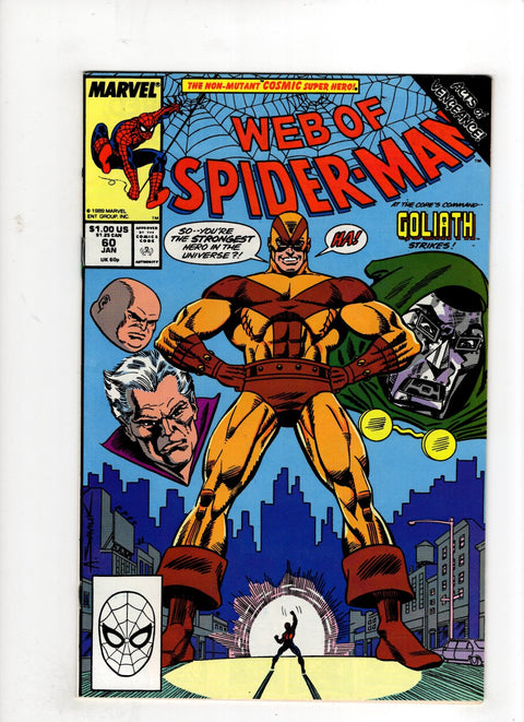 Web of Spider-Man, Vol. 1 #60 (1989) Buy & Sell Comics Online Comic Shop Toronto Canada