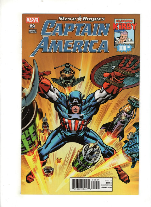 Captain America: Steve Rogers #9 (Cvr B) (2017) Incentive Jack Kirby 100th Anniversary Variant B Incentive Jack Kirby 100th Anniversary Variant Buy & Sell Comics Online Comic Shop Toronto Canada