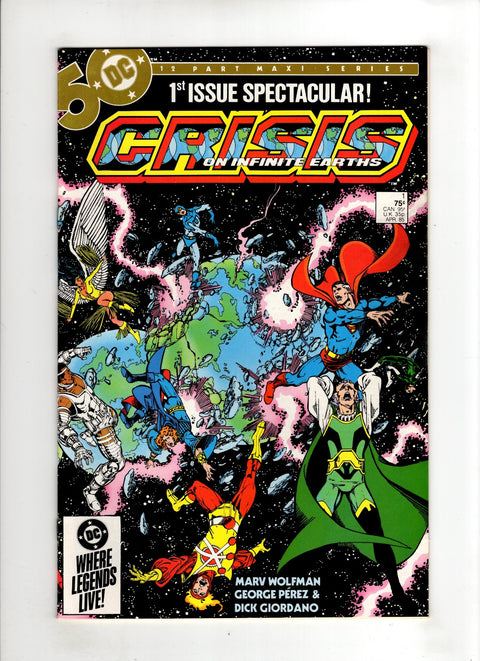 Crisis on Infinite Earths #1 (1984) Buy & Sell Comics Online Comic Shop Toronto Canada