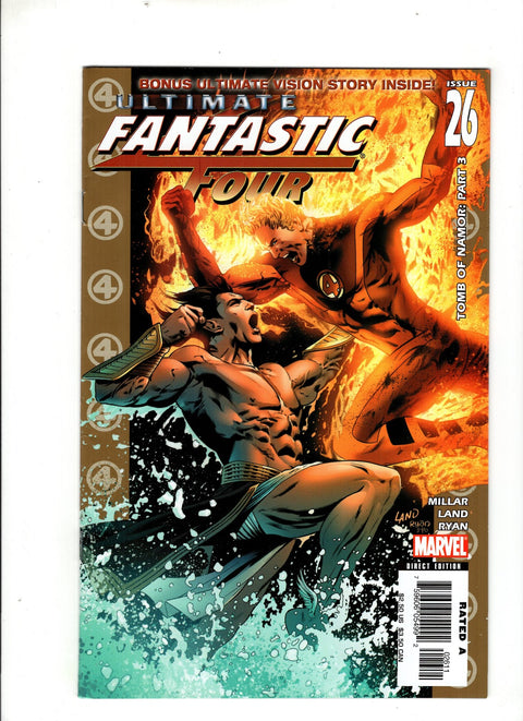 Ultimate Fantastic Four #26 (Cvr A) (2005) Greg Land A Greg Land Buy & Sell Comics Online Comic Shop Toronto Canada
