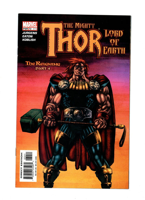 Thor, Vol. 2 #72 (2003) Buy & Sell Comics Online Comic Shop Toronto Canada