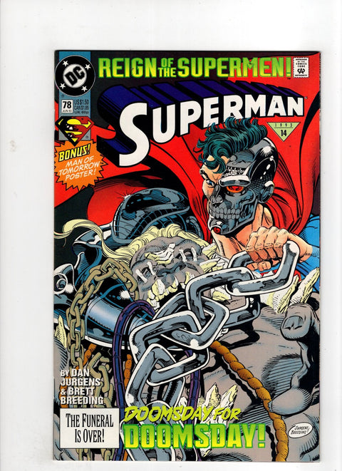 Superman, Vol. 2 #78 (1993) Buy & Sell Comics Online Comic Shop Toronto Canada