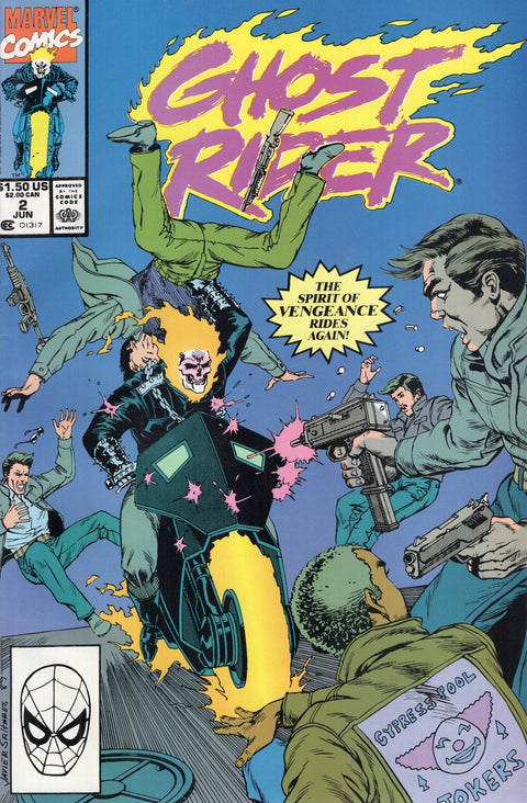 Ghost Rider, Vol. 2 #2 (1990) 1st Blackout 1st Blackout Buy & Sell Comics Online Comic Shop Toronto Canada