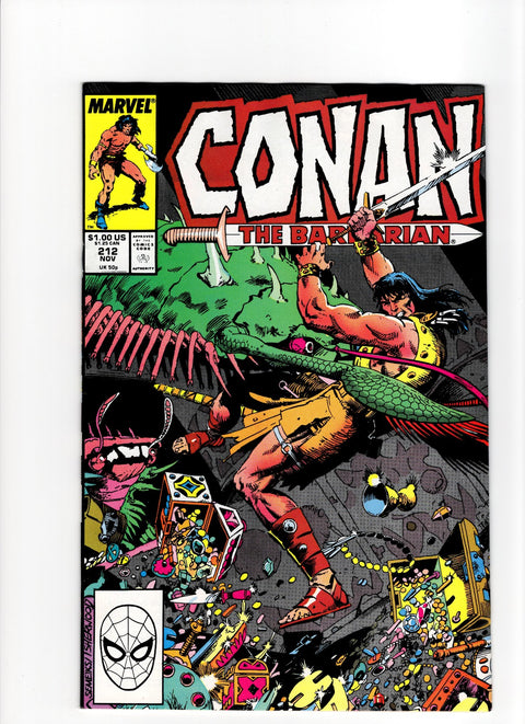 Conan the Barbarian, Vol. 1 #212 (1988) Buy & Sell Comics Online Comic Shop Toronto Canada