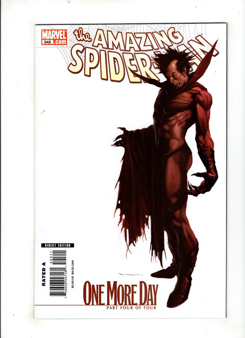 The Amazing Spider-Man, Vol. 2 #545 (Cvr B) (2008) Marko Djurdjević B Marko Djurdjević Buy & Sell Comics Online Comic Shop Toronto Canada