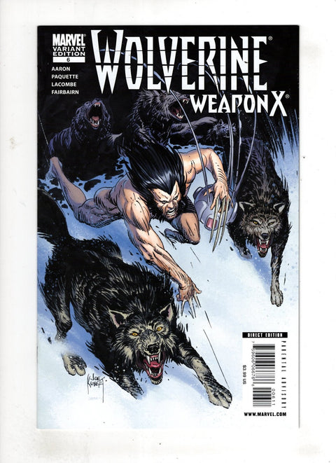 Wolverine: Weapon X #6 (Cvr B) (2009) Joe Kubert Variant B Joe Kubert Variant Buy & Sell Comics Online Comic Shop Toronto Canada