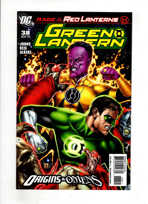Green Lantern, Vol. 4 #38 (Cvr A) (2009) Shane Davis A Shane Davis Buy & Sell Comics Online Comic Shop Toronto Canada
