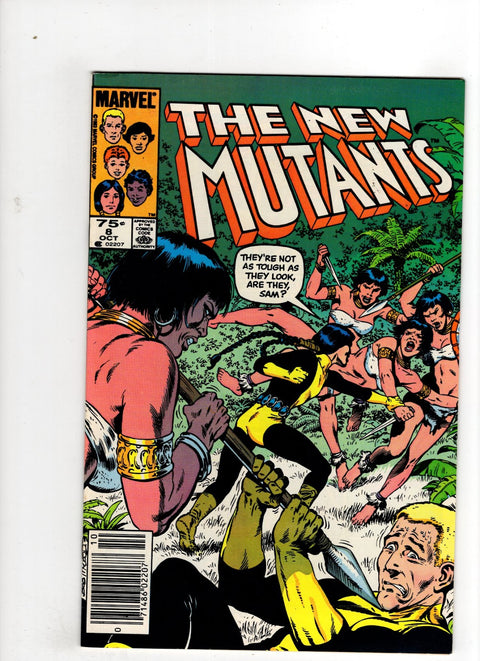 New Mutants, Vol. 1 #8 (1983) Canadian Price Variant Canadian Price Variant Buy & Sell Comics Online Comic Shop Toronto Canada