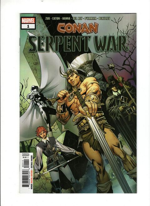 Conan: Serpent War #1 (Cvr A) (2019) Carlos Pacheco, Aneke & Frank D'Armata A Carlos Pacheco, Aneke & Frank D'Armata Buy & Sell Comics Online Comic Shop Toronto Canada