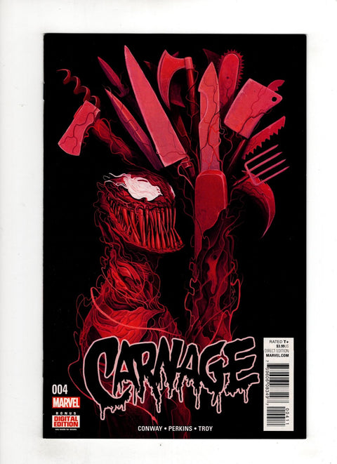 Carnage, Vol. 2 #4 (Cvr A) (2016) Mike Del Mundo A Mike Del Mundo Buy & Sell Comics Online Comic Shop Toronto Canada