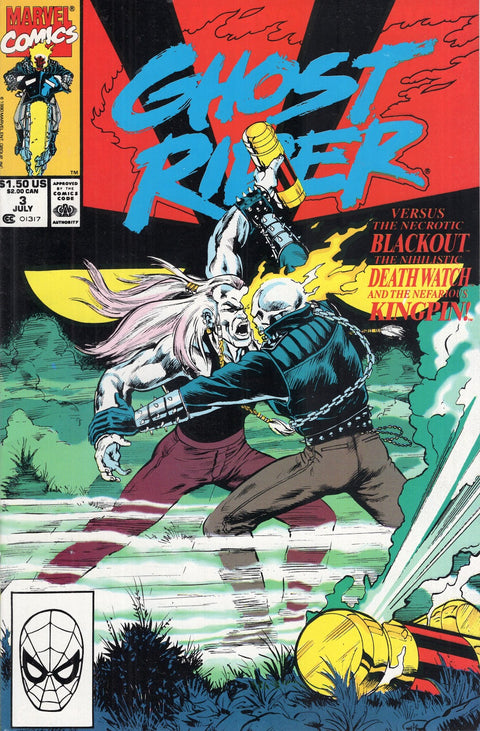 Ghost Rider, Vol. 2 #3 (1990) Buy & Sell Comics Online Comic Shop Toronto Canada