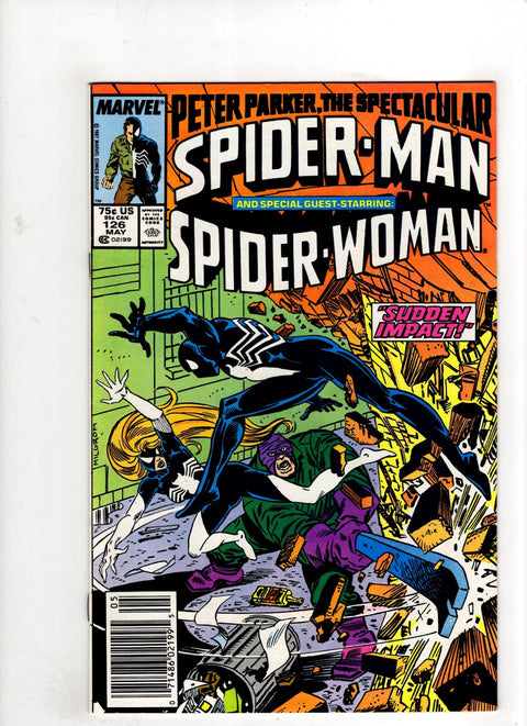 The Spectacular Spider-Man, Vol. 1 #126 (1987) Newsstand Edition Newsstand Edition Buy & Sell Comics Online Comic Shop Toronto Canada