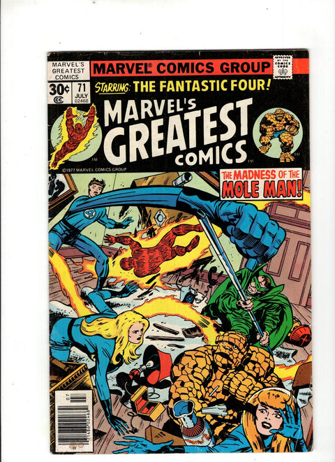 Marvel's Greatest Comics #71 (1977) Newsstand Edition Newsstand Edition Buy & Sell Comics Online Comic Shop Toronto Canada