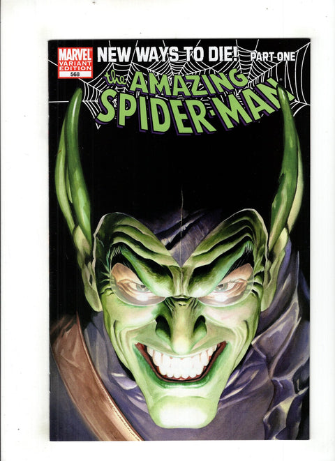 The Amazing Spider-Man, Vol. 2 #568 (Cvr B) (2008) Alex Ross Variant B Alex Ross Variant Buy & Sell Comics Online Comic Shop Toronto Canada