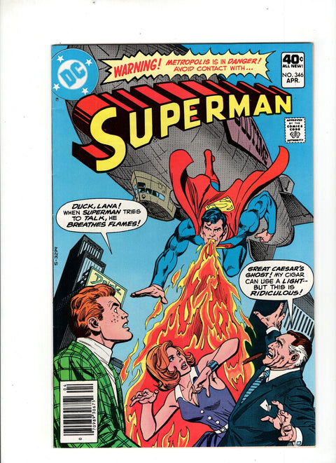 Superman, Vol. 1 #346 (1980) Buy & Sell Comics Online Comic Shop Toronto Canada