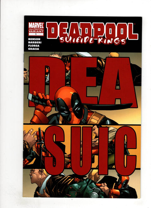 Deadpool: Suicide Kings #1 (2009) Carlo Barbieri 2nd Printing Variant Carlo Barbieri 2nd Printing Variant Buy & Sell Comics Online Comic Shop Toronto Canada