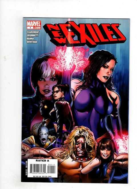 New Exiles #1 (Cvr A) (2008) A Buy & Sell Comics Online Comic Shop Toronto Canada