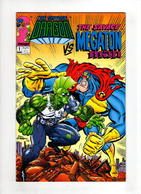 Savage Dragon vs. Savage Megaton Man #1 (Cvr A) (1993) A Buy & Sell Comics Online Comic Shop Toronto Canada