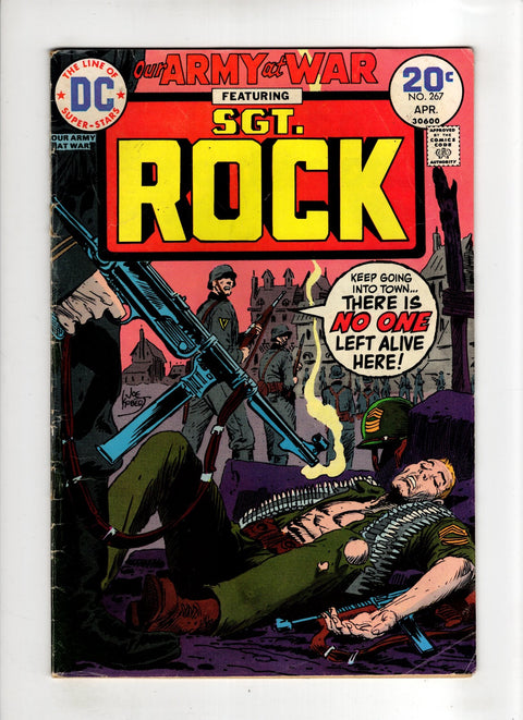 Our Army At War, Vol. 1 #267 (1974) Buy & Sell Comics Online Comic Shop Toronto Canada