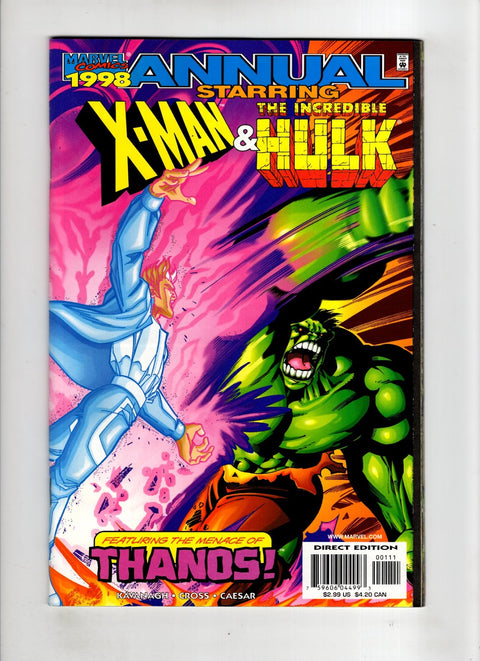X-Man Annual #1998 (Cvr A) (1998) A Buy & Sell Comics Online Comic Shop Toronto Canada
