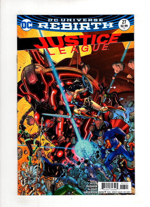 Justice League, Vol. 2 #27 (Cvr B) (2017) Variant Nick Bradshaw B Variant Nick Bradshaw Buy & Sell Comics Online Comic Shop Toronto Canada