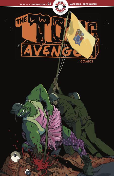 The Toxic Avenger Comics 6 Comic Erica Henderson Incentive Variant (1:3) Ahoy Comics 2026