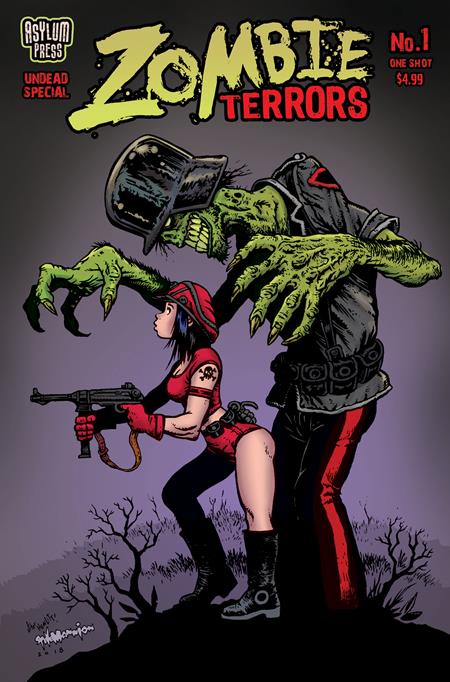 Zombie Terrors Undead Special 1 Comic Steve Mannion Variant Asylum Press 2026