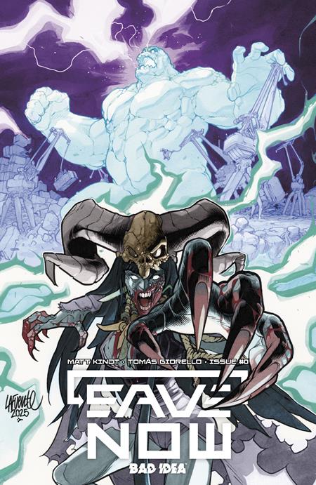 Save Now 0 Comic David Lafuente Variant Bad Idea Comics 2026