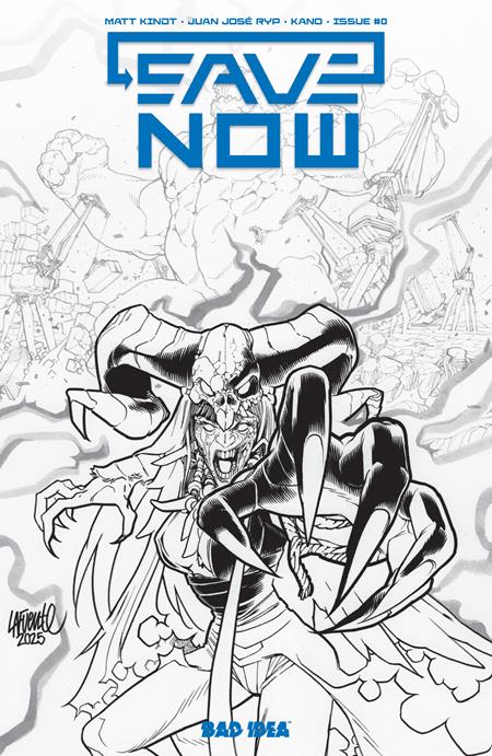 SAVE NOW #0 (OF 4) CVR B DAVID LAFUENTE VAR BAD IDEA Matt Kindt Juan Jose Ryp, Kano David Lafuente PREORDER
