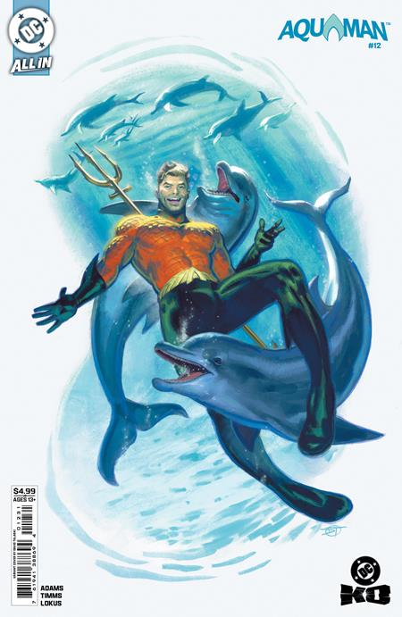 Aquaman, Vol. 9 12 Comic David Talaski Variant DC Comics 2025