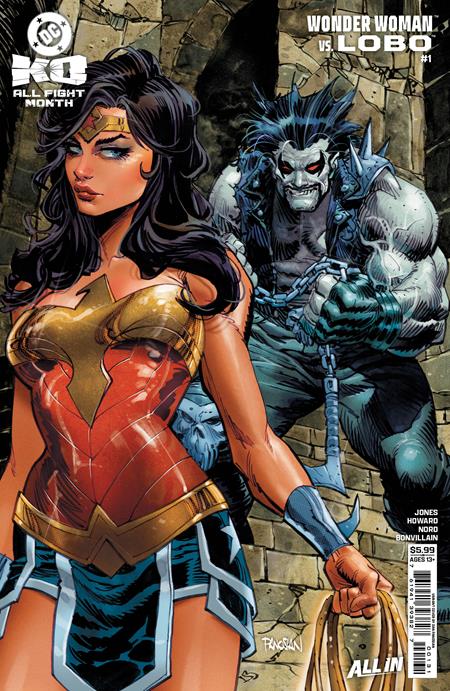 DC K.O.: Wonder Woman vs. Lobo 1 Comic Dan Panosian Variant DC Comics 2025