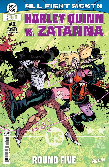 DC K.O. HARLEY QUINN VS ZATANNA #1 (ONE SHOT) CVR A JORGE CORONA DC Comics Leah Williams Mirka Andolfo Jorge Corona PREORDER