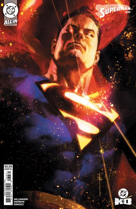 Superman, Vol. 6 33 Comic Sebastian Fiumara Variant DC Comics 2025