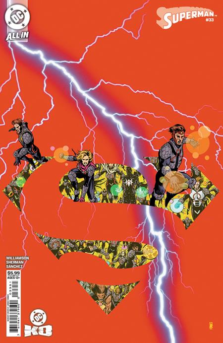 Superman, Vol. 6 33 Comic Jorge Fornes Variant DC Comics 2025