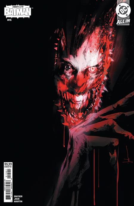 Absolute Batman 15 Comic Jock Variant DC Comics 2025
