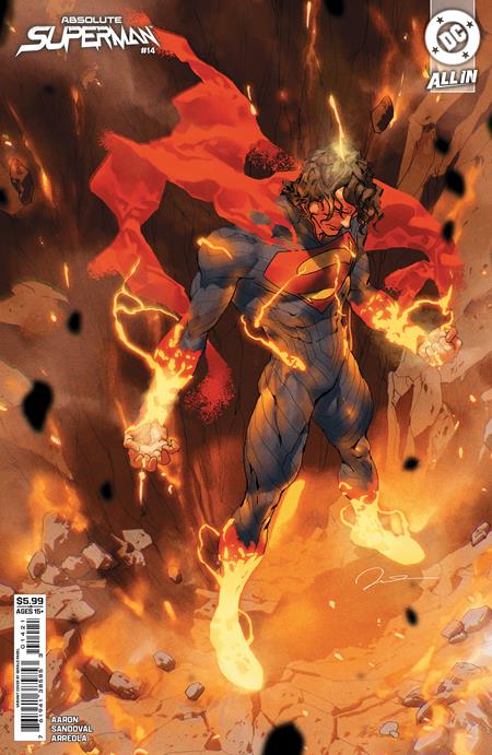Absolute Superman 14 Comic Gerald Parel Variant DC Comics 2025