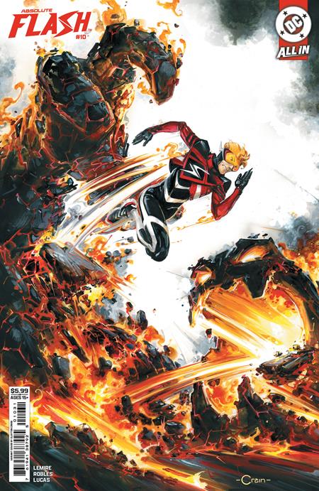 Absolute Flash 10 Comic Clayton Crain Variant DC Comics 2025
