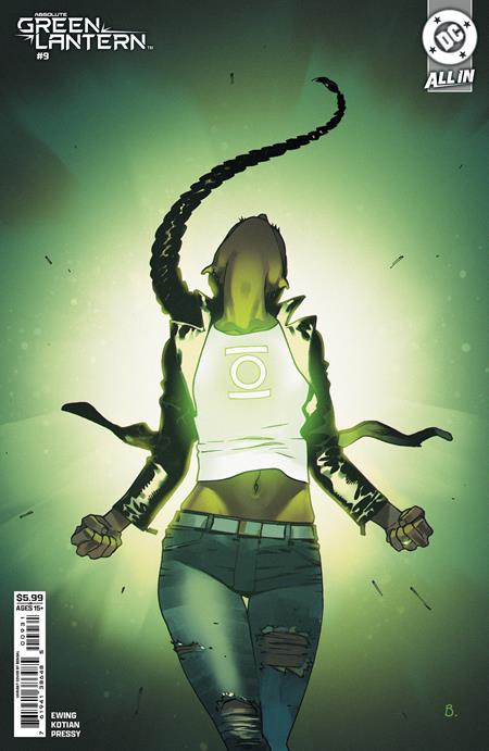 Absolute Green Lantern 9 Comic Bengal Variant DC Comics 2025
